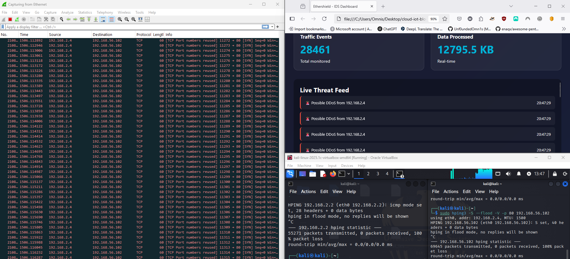 Software Dashboard Screenshot